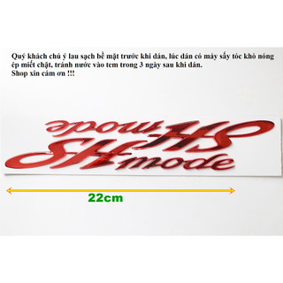 Tem SH Mode 2014 đến 2019