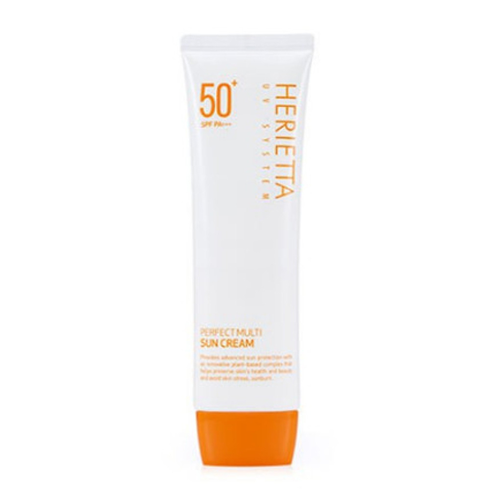 Kem chống nắng thảo dược, kem lót đa năng Welcos Herietta UV System Perfect Multi Sun Cream SPF50 PA++