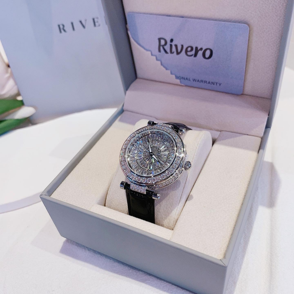Đồng hồ nữ dây da Rivero R9015