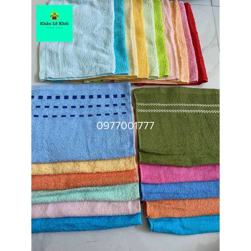 Khăn mặt Macio & Hải Cẩu Phong Phú 100% cotton Thấm hút tốt Nhiều màu xinh xắn size 28x42cm