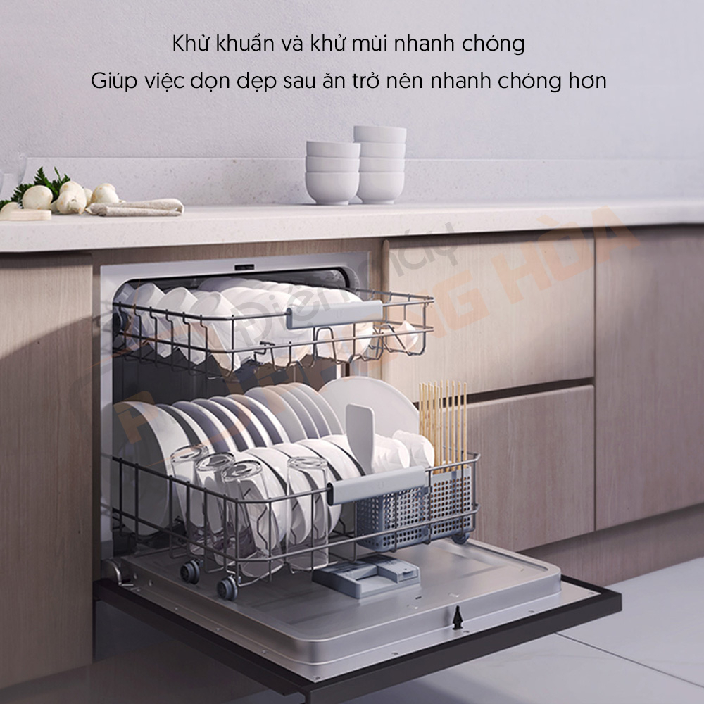 Máy Rửa Bát 8 Bộ Xiaomi Mijia – Kết Nối App