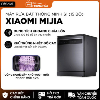 Máy rửa bát thông minh Xiaomi Mijia S1 -15 bộ- sấy khô khử trùng