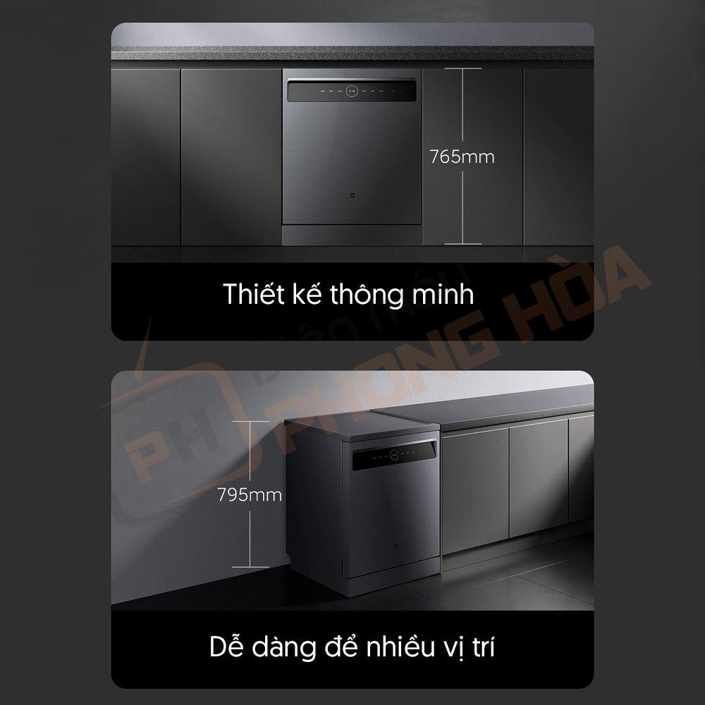 Máy rửa bát thông minh Xiaomi Mijia S1 15 bộ sấy khô khử trùng