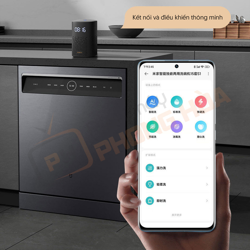 Máy rửa bát thông minh Xiaomi Mijia S1 15 bộ sấy khô khử trùng