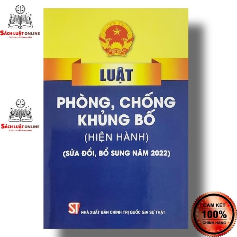 Sách - Luật phòng chống khủng bố (hiện hành) (sửa đổi bổ sung năm 2022)