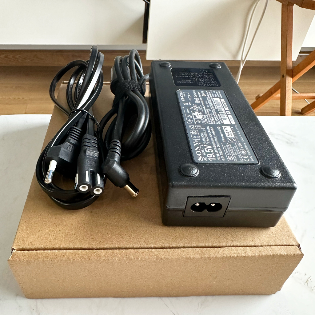 Adapter Nguồn Tivi Sony 19.5V-6.2A Hàng Mới 100%. Kèm Dây Nguồn