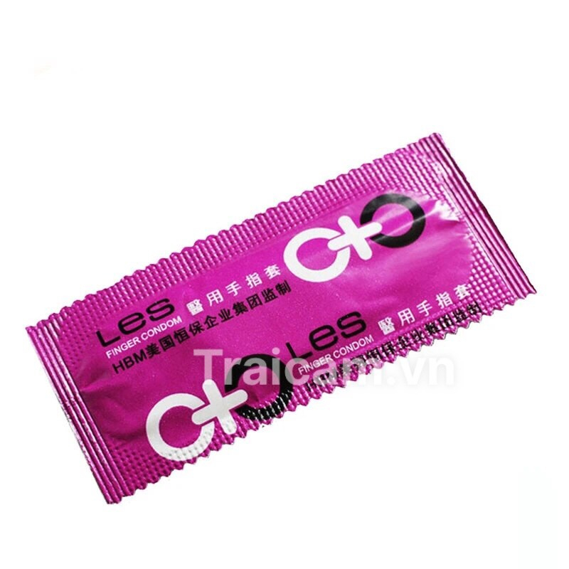 Bao cao su ngón tay Lesdo - bao ngón tay siêu mỏng hộp 8 cái