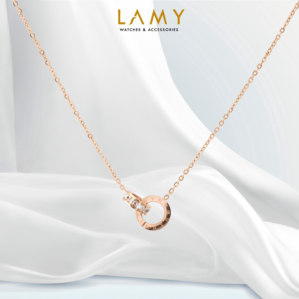 Dây chuyền nữ CDE Sweet Love Necklace Rose Gold CDE6003RG