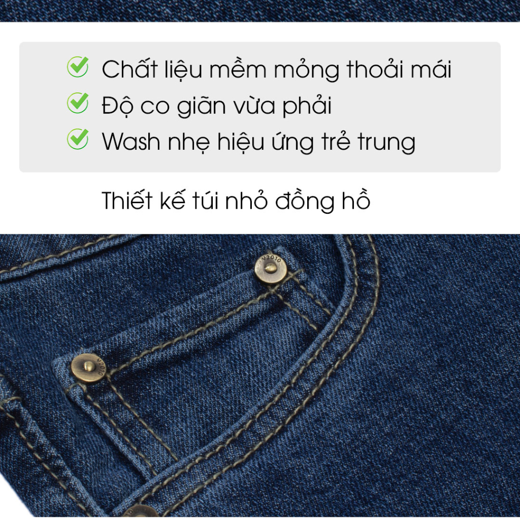 Quần Jean Dài Nam Slimfit Thời Trang Thương Hiệu Y2010 The Style Of No Style 13 21965 |YaMe|