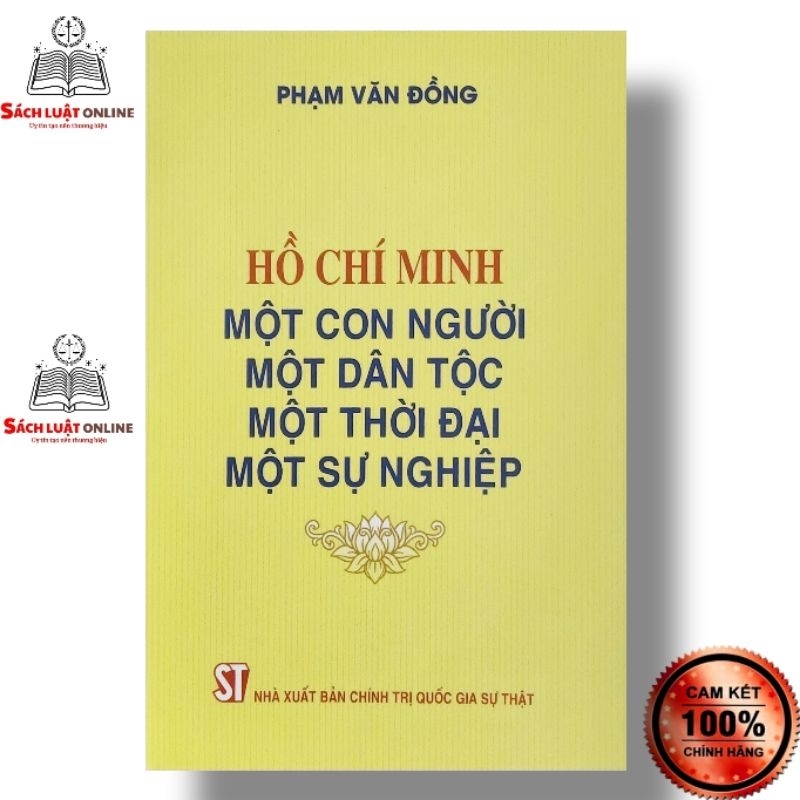 Sách - Hồ Chí Minh một con người một dân tộc một thời đại một sự nghiệp