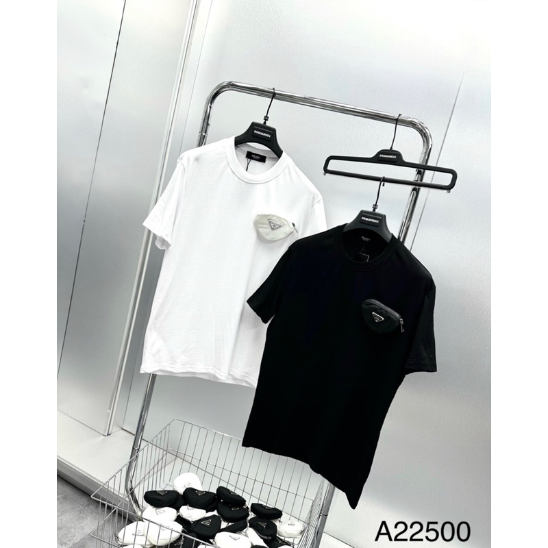 Áo Thun Nam Nữ Cotton 100% Trơn Tang Túi Khoá, Áo Phông Nam Cotton Thiết Kế Trẻ Đẹp Mới Nhất