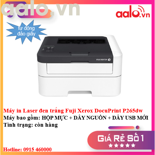 MÁY IN LASER ĐEN TRẮNG FUJI XEROX DOCUPRINT P265DW - AALO.VN