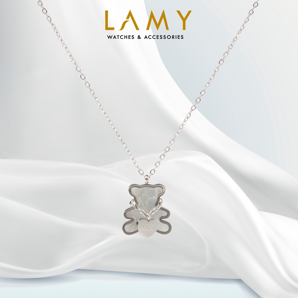 Dây chuyền CDE Teddy in love Necklace Silver CDE6002SV