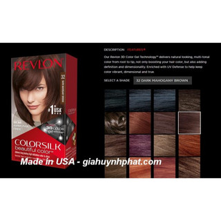 Thuốc nhuộm thảo dược phủ bạc Revlon