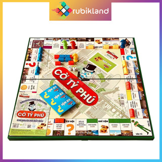 [Sato] Bộ Cờ Tỷ Phú Sato Size Lớn Trung Cờ Tỉ Phú Đồ Chơi Trí Tuệ Giải Trí Xả Stress