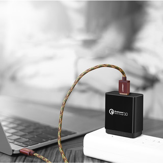Cáp USB 2.0 to USB C UGREEN 40429 US250 (Sạc & truyền dử liệu 480Mbps,đầu Mạ vàng,dây dù dài 1M)