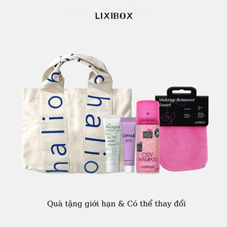 Combo túi, gel rửa mặt, khăn tẩy trang, dầu gội, kem dưỡng