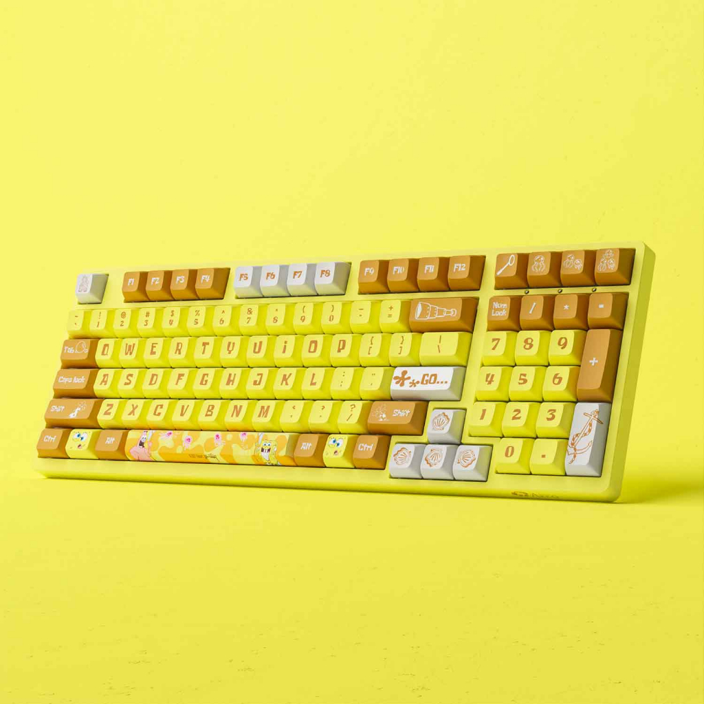 Bàn Phím Cơ Có Dây - AKKO 3098S SpongeBob