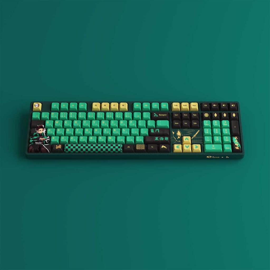 Bàn Phím Không Dây - AKKO 5108B Plus Demon Slayer – Kamado Tanjirou