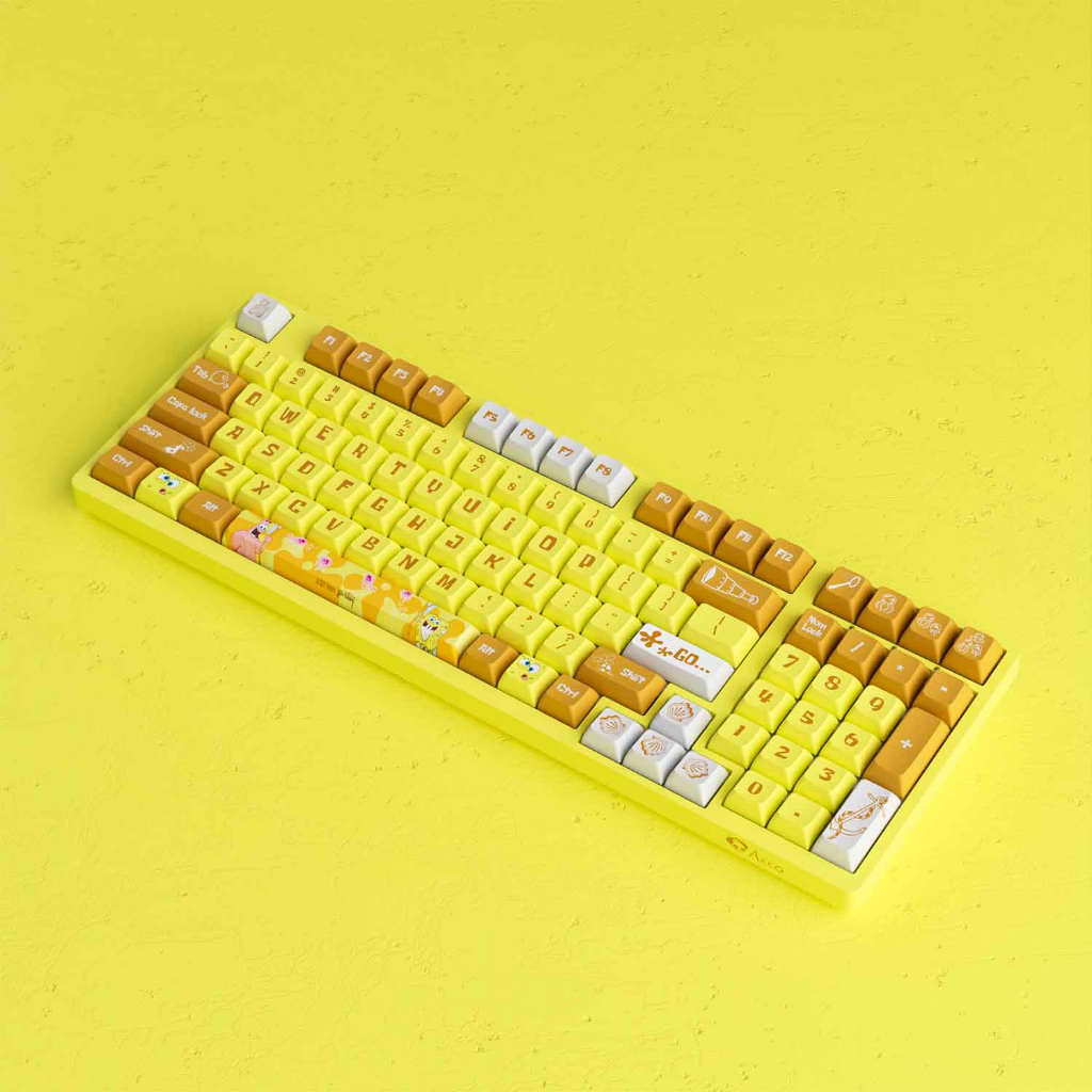 Bàn Phím Cơ Có Dây - AKKO 3098S SpongeBob