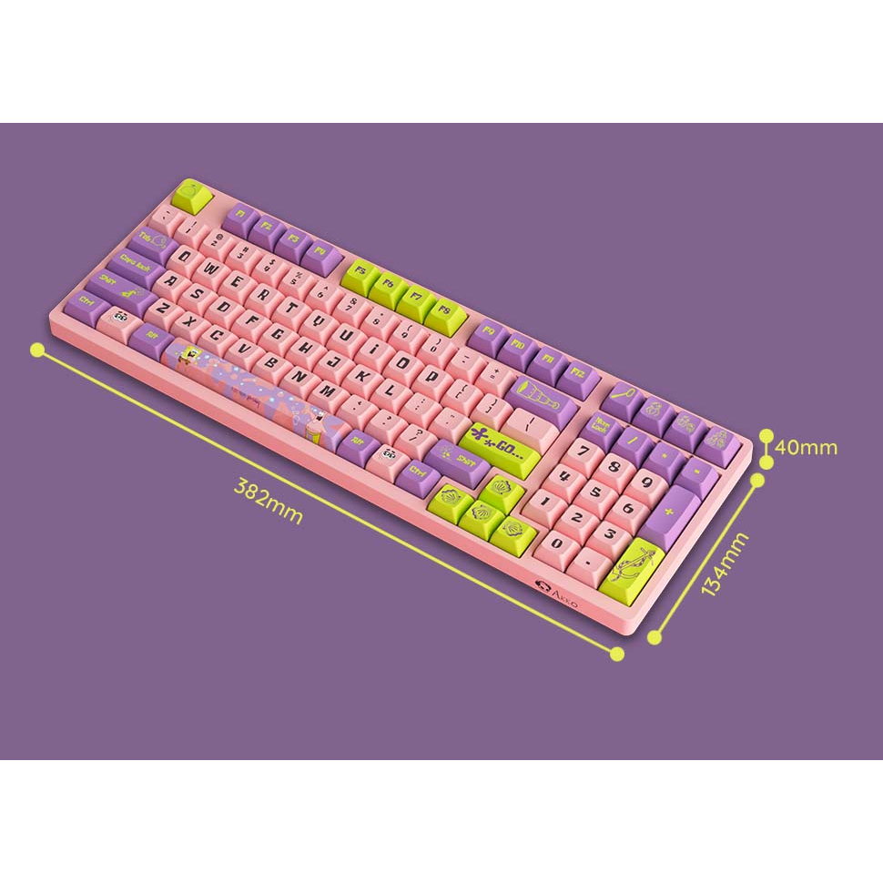 Bàn Phím Cơ Có Dây - AKKO 3098S Patrick