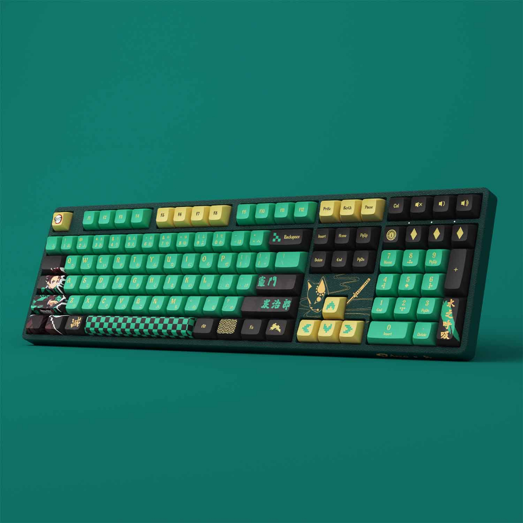 Bàn Phím Không Dây - AKKO 5108B Plus Demon Slayer – Kamado Tanjirou