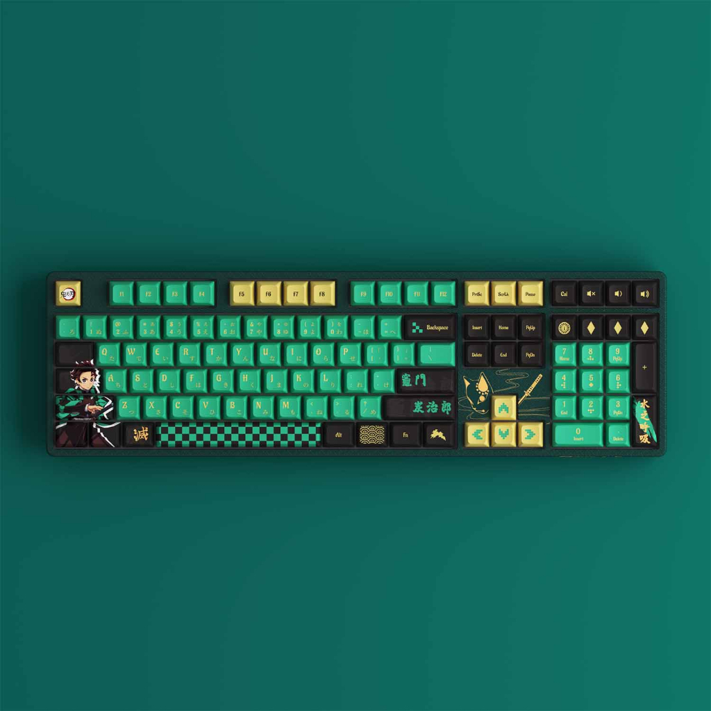 Bàn Phím Không Dây - AKKO 5108B Plus Demon Slayer – Kamado Tanjirou