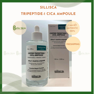 Huyết thanh phục hồi da silisca copper tripeptide-1 cica ampoule 100ml