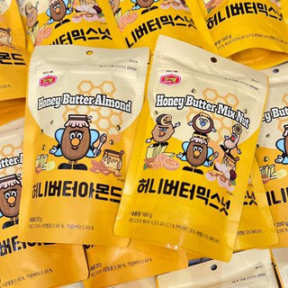 Hạnh Nhân Tẩm Bơ Mật Ong Murgerbon Hàn Quốc 200g