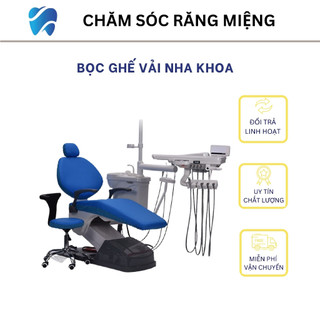 Bọc ghế vải nha khoa nhiều màu