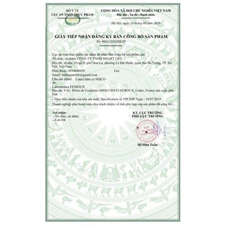 Canxi hữu cơ NHCO Pháp 84v