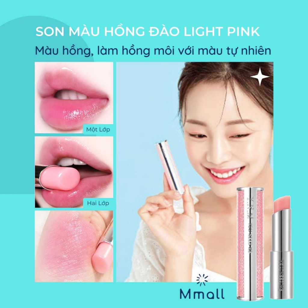 Son dưỡng môi YNM Candy Honey Lip Balm dưỡng hồng môi - Son dưỡng môi không màu và dưỡng có màu tự nhiên | Mmall_vn