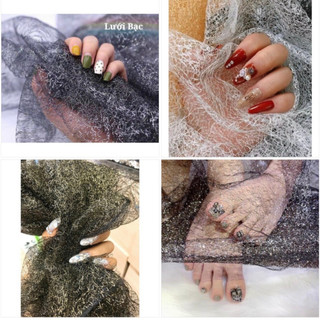 Lưới chụp hình nail, lưới chụp hình đủ màu