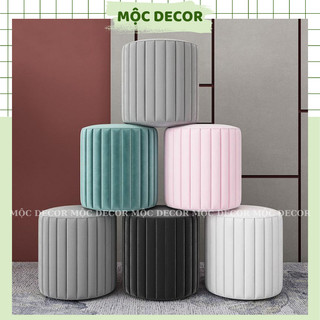 Đôn ghế bàn trang điểm,bàn phấn, đôn ngồi sofa ghế phòng khác-Mộc Decor 86