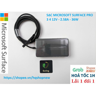 ⚡️ SẠC MICROSOFT SURFACE PRO 3 4 12V - 2.58A - 36W