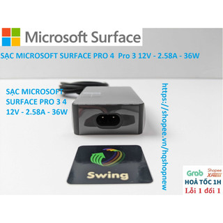 ⚡️ SẠC MICROSOFT SURFACE PRO 3 4 12V - 2.58A - 36W