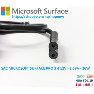 ⚡️ SẠC MICROSOFT SURFACE PRO 3 4 12V - 2.58A - 36W