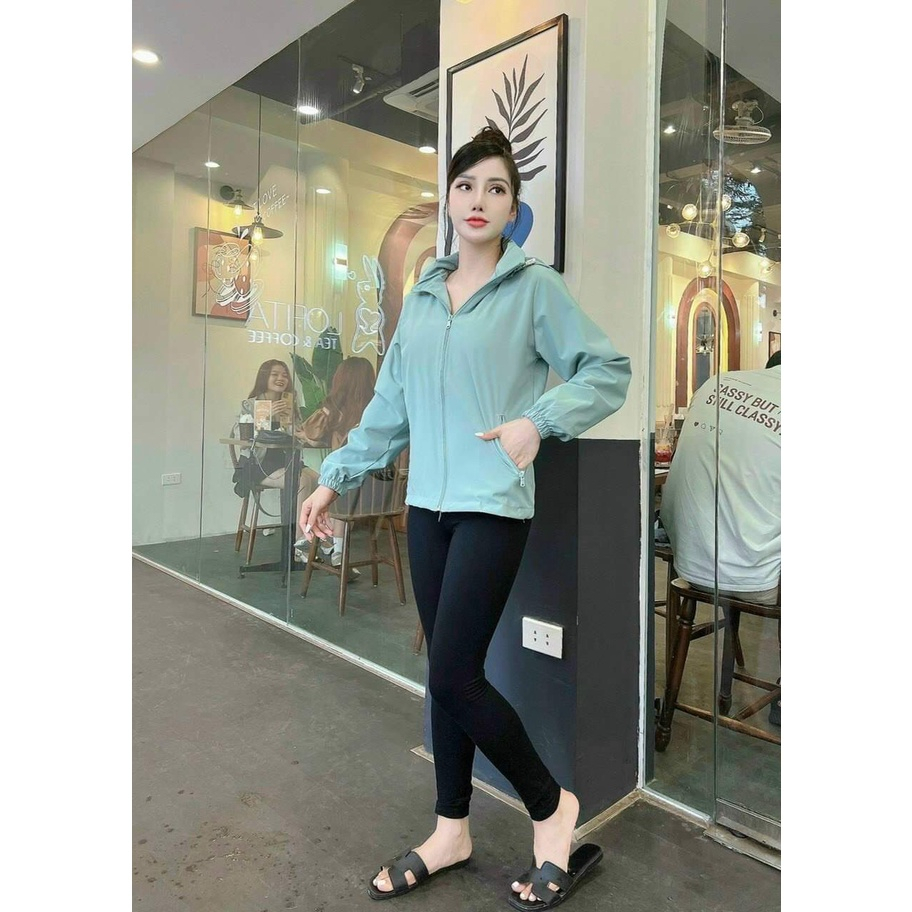 Áo khoác gió nữ 2 lớp cao cấp,áo gió nữ 2 lớp chống nước - T&T Fashion