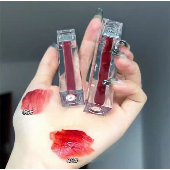 Son kem bóng trong suốt HERORANGE Mirror Light Lip Glaze mướt môi TCN