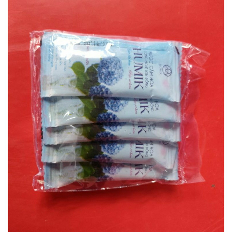 Nước cắm hoa tươi lâu Humik 10 gói 5ml
