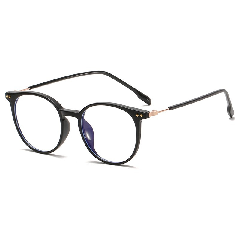 Gọng kính tròn bầu chống ánh sáng xanh - Kính mắt thời trang nhiều màu sắc KIHUEYEWEAR 83079