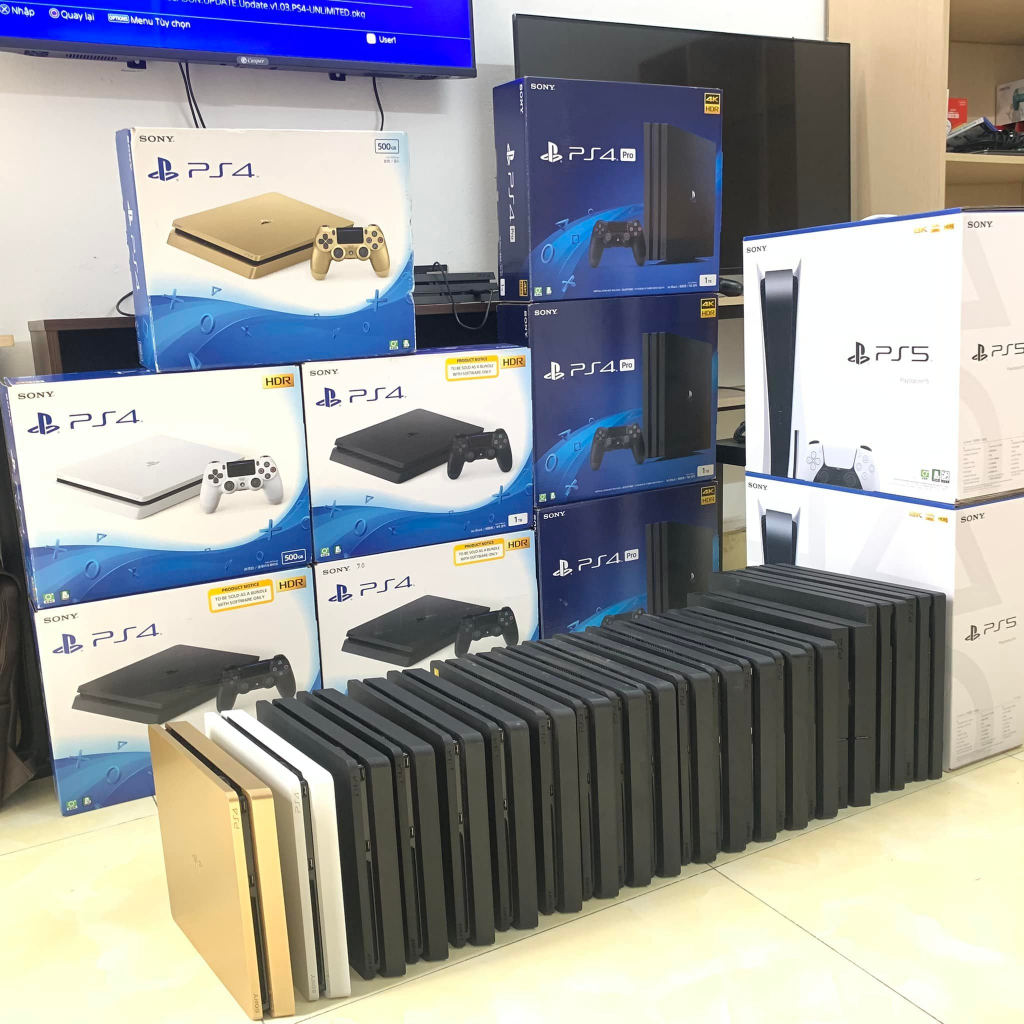 Máy chơi game PS4 Slim 500GB không hack - 2nd