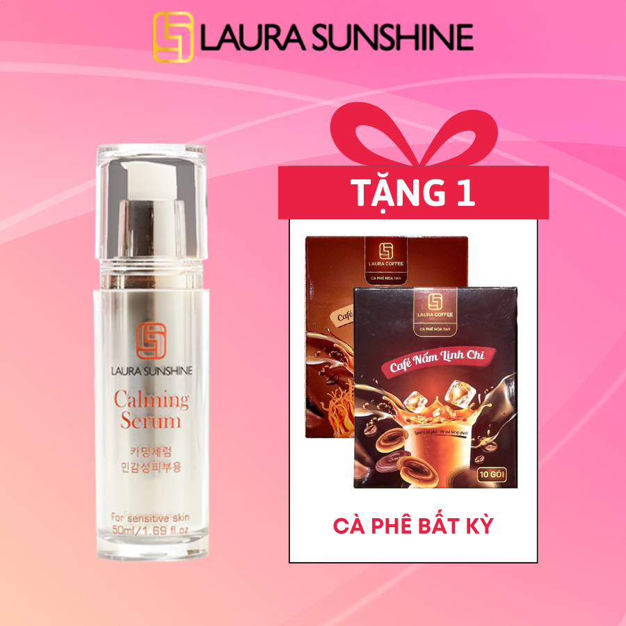 SERUM LÀM DỊU DA LAURA SUNSHINE CALMING SERUM 50ml (DÀNH CHO DA NHẠY CẢM)