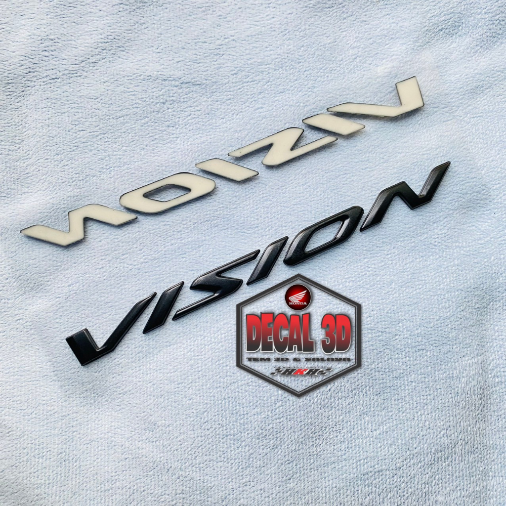 Tem Vision 2023 màu đen nhám hàng zin lên màu cao cấp siêu dính