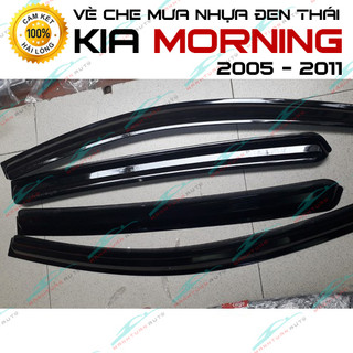 Vè che mưa xe kia morning 2005- 2006- 2007- 2008 2009 2010 2011 nhựa đen thái cao cấp