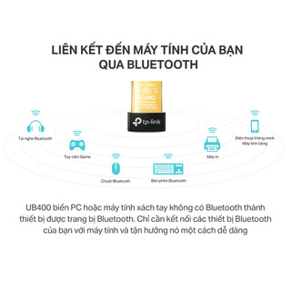 [Hỏa Tốc] Bộ Chuyển Đổi Bluetooth TP-Link UB400 USB Nano Bluetooth 4.0