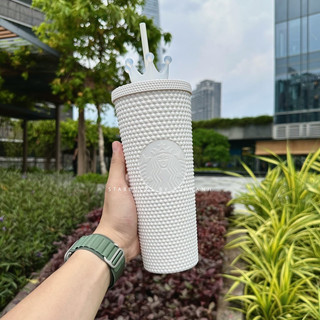 Ly Starbucks Studded Pearly White Crown 710ml