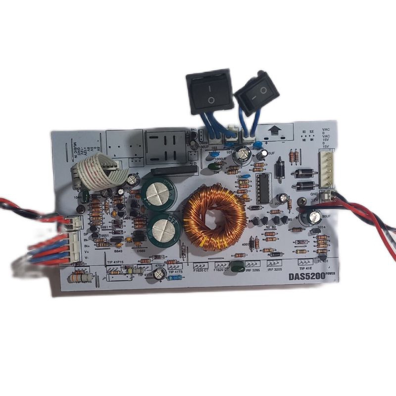 Bo công suất lớn 9 fet 4 sò đại dùng độ chế mạch loa kéo