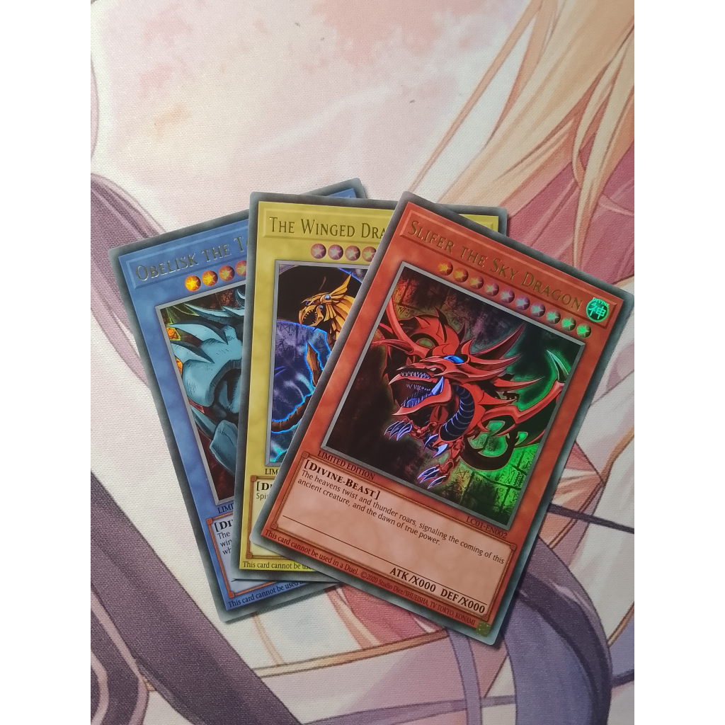 Thẻ Bài Yugioh: COMBO TAM THẦN Ra, Obelisk, Slifer Cực Hot!!!