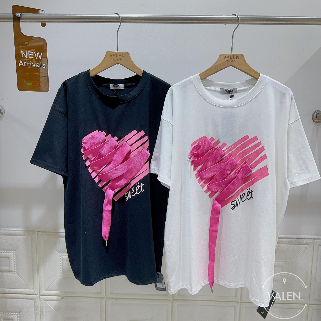 Áo pull trái tim buộc dây Sweet  ( 5131 )